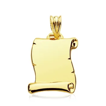 

Parchment gold 9k plain carved 24mm. Unisex width 17mm.