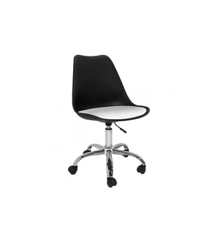 

DESK CHAIR-BLACK/WHITE