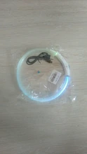 Collar LED para perro, recargable vía USB, brillante y brillante