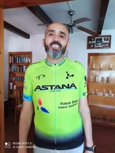 ASTANA-camisetas rojas de ciclismo para hombre, camisetas de manga corta para Motocross, bicicleta de montaña, descenso, bicicleta de carretera y de carreras, 19D, 2021