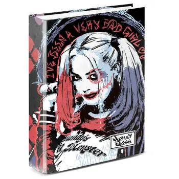 

A4 folder Harley Quinn DC Comics rings