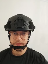 MILITECH-Casco balístico estilo NIJ IIIA 3A 0106,01 ISO EPIC Air, casco a prueba de balas, Aramid Twaron