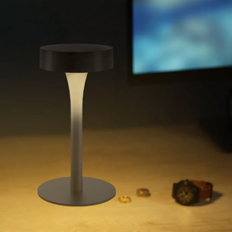 

New led table lamp USB Rechargeable LED Desk Lamp IP65 Outdoor Talbe Light with Dimming Function