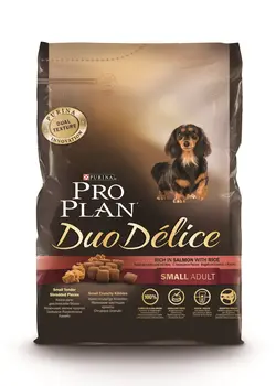 

Pro Plan duo délice for small and dwarf breeds with salmon and rice, 2,5 kg