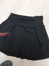 Pantalones de deporte de Golf para mujer, falda 2 en 1, Color sólido, mallas para correr