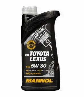 Mannol toyota lexus