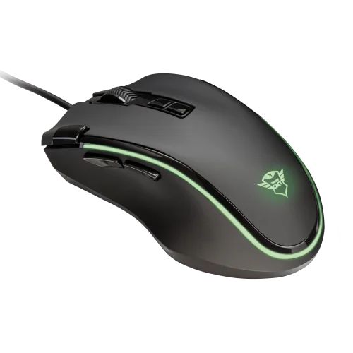 Игровая проводная мышь 21789 Trust GXT 188 LABAN RGB до 15000 dpi 5 профилей