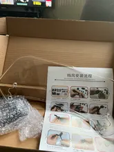 Clip ajustable para motocicleta Universal, alerón de extensión para parabrisas, Deflector de parabrisas para BMW, Honda, Suzuki, Yamaha, Kawasaki