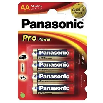 

IBT-PLR06-B4 - Blister card 4 pen batteries AA alkaline LR6 Pro PowerPANASONIC3.17