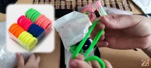 Diadema para chicas, diadema infantil de colores, gomas elásticas pequeñas para el pelo, banda de goma para bebé, accesorios para el cabello de nailon, 50/100 Uds.