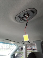 Festoon-bombillas de señal LED COB para coche, lámpara de placa de matrícula blanca T10, 31mm, 36mm, 39mm, 41/42mm, C5W, 168, Luces de lectura interiores, 1 Uds.