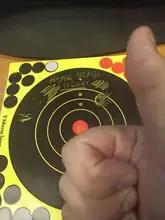 10 Uds. Splatter Flower objetivo colorido 8 pulgadas objetivos pegatinas metas para 2020 gran oferta Shoot Target adhesivo reactividad objetivo Shoot Target dianas para tiro al blanco