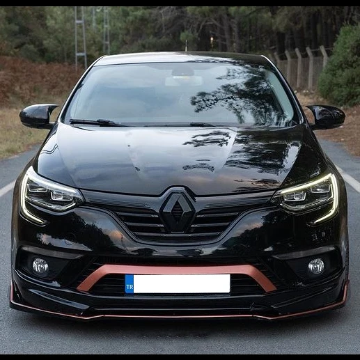 Зеркальная крышка Bat Mirror Cover для Renault Megane 4 RS GT-Line 2016 2017 2018 2019 Piano Black 2 шт лево-правое |