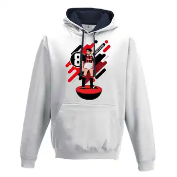 

Hood Sweatshirt Bico Soccer Manga Gattuso Milan Legend Spoof Subbuteo Holly and Benji S