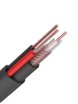 

Cable CCTV квк-п-2 2 х0,50mm, black Cadena (Cove 200 meters)