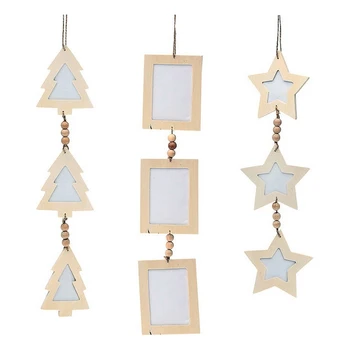 

Christmas garland (10 x 0,5 x 47 cm) Wood