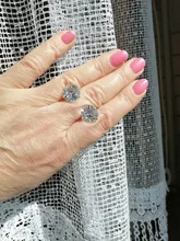 MAIKALE 12MM Simple coreano AAA Cubic Zirconia nuevo cobre chapado en oro temperamento pendiente para mujeres regalos