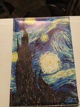 De moda de cielo estrellado cielo cubierta del pasaporte de cuero de la PU de los hombres y las mujeres tarjeta de crédito puerto de paso funda, soporte tarjeta cartera