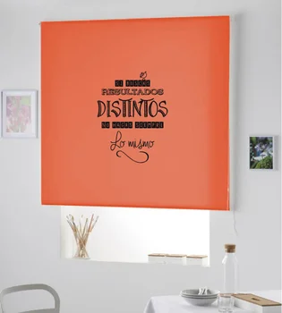 

Blind Iroa roll with phrase/different Results.! ROLLER BLINDS TRANSLUCENT! (ORANGE 100X175)