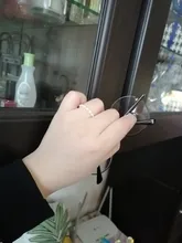 FFLACELL alta calidad Natural de agua dulce perla Multi-Cuentas anillo dedo joyería continuo círculo minimalista anillo de fiesta joyería