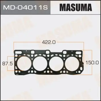 CYLINDER HEAD gasket Mazda 626/E2200/B2200 2.0D/2.2D RF/R2 84 MASUMA MD |