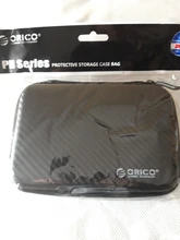 ORICO 2,5 duro carcasa de disco HDD Portátil Bolsa de protección para externo de 2,5 pulgadas disco duro/auricular/U disco caja de unidad del disco duro negro