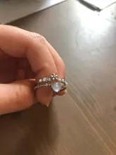 Anillo de flor de cristal exquisito, joyería de moda con carácter, anillo de apertura hembra versátil de amor dulce