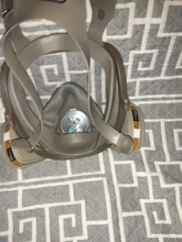 Mascarilla facial para fumigación, filtro para el trabajo, seguridad, protección contra el formaldehído, 6800