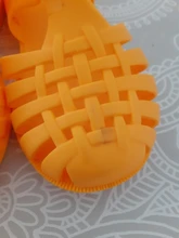 Los niños de verano sandalias de niño, los niños antideslizante zapatos de princesa Zapatos Niños caramelo zapatos Jelly de playa chica niños Casual romano zapatillas