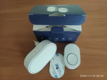 Sistema de alarma para timbre de la puerta de 433MHz con WiFi, timbre inalámbrico inteligente compatible con 58 sonidos, detector sin cables, aplicación Tuyasmart