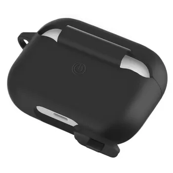 

Case hang silicone case with carabiner for AirPods Pro (Black 20)