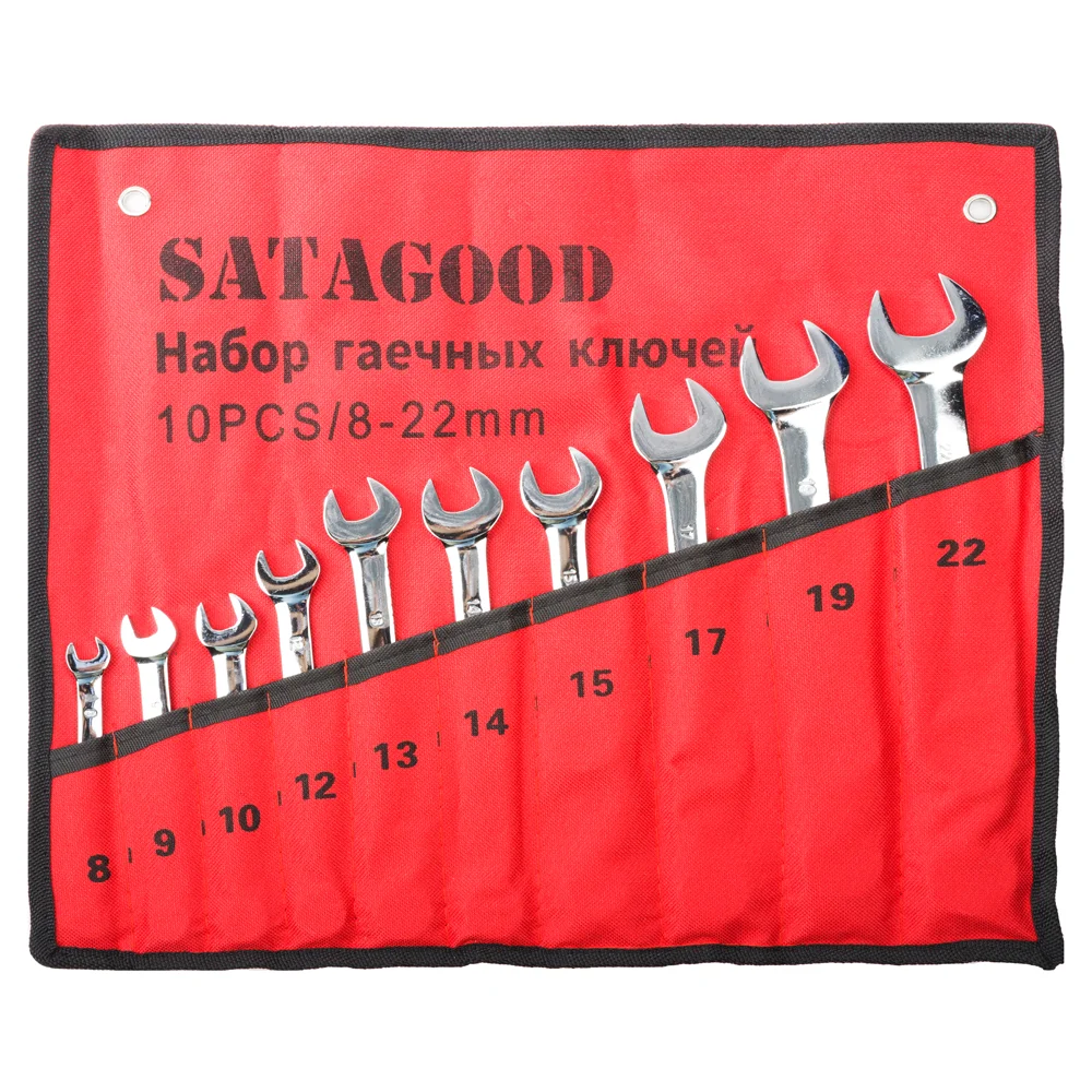 

SATAGOOD screwdriver set 10 in 1 organizers 8-22 mm precision torx screw driver Bits Repair set of tools Car Tool Kit Hand tools