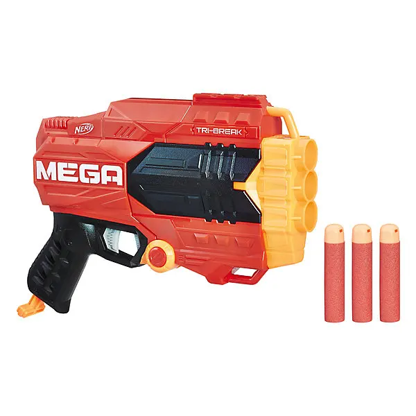 Бластер Nerf Мега Три брейк|Водяные пистолеты и бластеры| |
