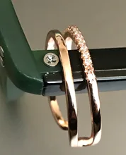 Anillos de Compromiso de estrella coreana con capa de cristal para mujer, joyas de compromiso Vintage de mujer, joyería abierta