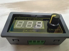 Controlador de Motor DC 5-30V, 12v, 24v, 5A, PWM, pantalla Digital de velocidad ajustable, codificador de relación de trabajo, frecuencia máxima de 15A, ZK-MG