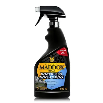 

Waterless Wash & Wax carnauba. Clean without water for cars.