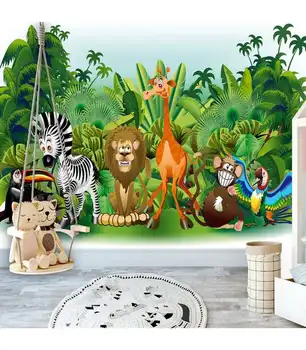 

Mural-Jungle Animals