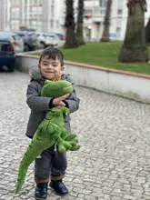 Stuffed Toy Dolls Tyrannosaurus Plush-Toys Birthday-Gift Kids Boys Children Cartoon Cute