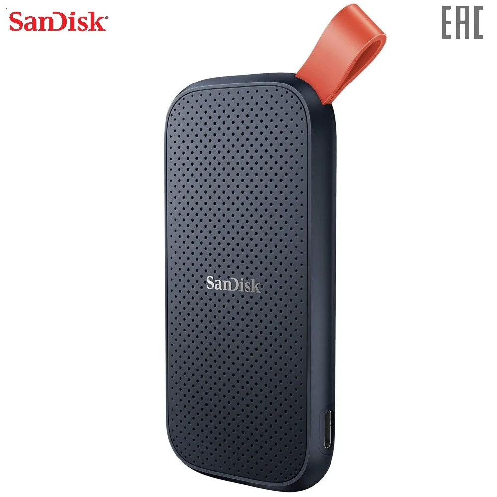 Внешний SSD SanDisk Extreme Portable V2 2048 ГБ SDSSDE61-2T00-G25 | Компьютеры и офис
