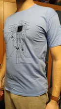 Camiseta con núcleo de CPU y corazón para hombres, camisa de jugador, hacker, nerd, geek, ordenador, PC, manga corta, algodón, talla europea, de verano, n.º 303