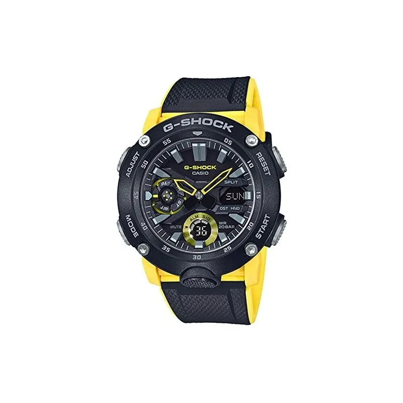 Reloj hombre Cassio G SHOCK GA 2000 1A9 Carbon Core resistance Guard shock  absorption 200m water resist| | - AliExpress