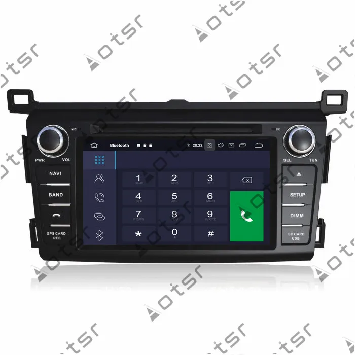 Android 9,1 " дюйм/сек, gps навигации автомобильное радио DVD проигрыватель для Toyota RAV4 2013 головное устройство мультимедиа кассетный плеер Регистраторы