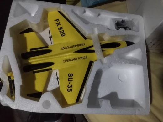 Attachment image review on RC Foam Aircraft SU-35 Plane 2.4G Radio Control