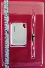 Baseus-rastreador inteligente inalámbrico para niños, localizador de llaves con alarma antipérdida, localizador de billetera, aplicación de registro GPS, etiqueta de alarma de Antipérdida