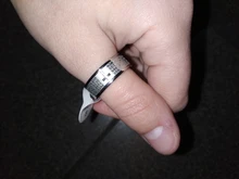 Letdiffy-anillo de acero inoxidable con letras cruzadas para hombre, sortija de oración de Biblia español, nunca se decolora, anillos con letras