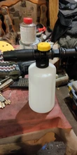 Generador de espuma de jabón para coche Karcher K2 K3 K4 K5 K6 K7, arandelas de alta presión, boquilla de pulverizador ajustable, herramienta de lanza de espuma para nieve de 750ML