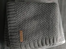 Manta tejida para bebé, ropa envolvente de cama supersuave para niños pequeños, colcha de cama, sofá, cochecito, cesta