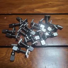 Punta Manual de acero inoxidable, placa de aleta central, tabla larga y placa, tornillo inteligente, caja de aleta larga, tornillo, aletas de surf