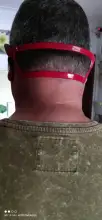 Regla de corte en forma de cuello para hombre, plantilla para dar forma a la barba, de Peinado Herramienta, cuello y espalda, uso Personal, novedad de 2020