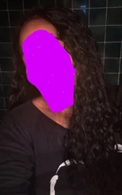 Pelucas sintéticas Afro rizadas para mujeres negras, cabello ondulado oscuro largo, resistente al calor, de media mano, para fiesta